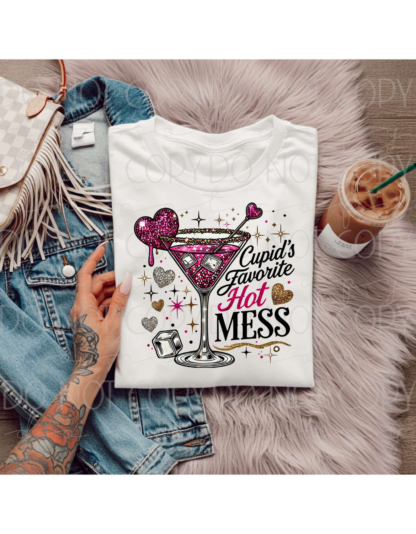 Cupid's Hot Mess Tee