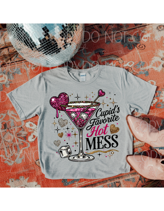 Cupid's Hot Mess Tee