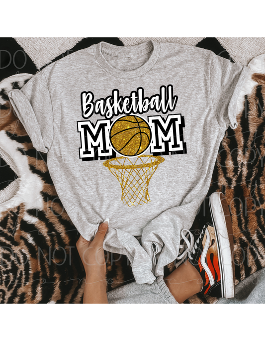 Glitter Basketball Mama