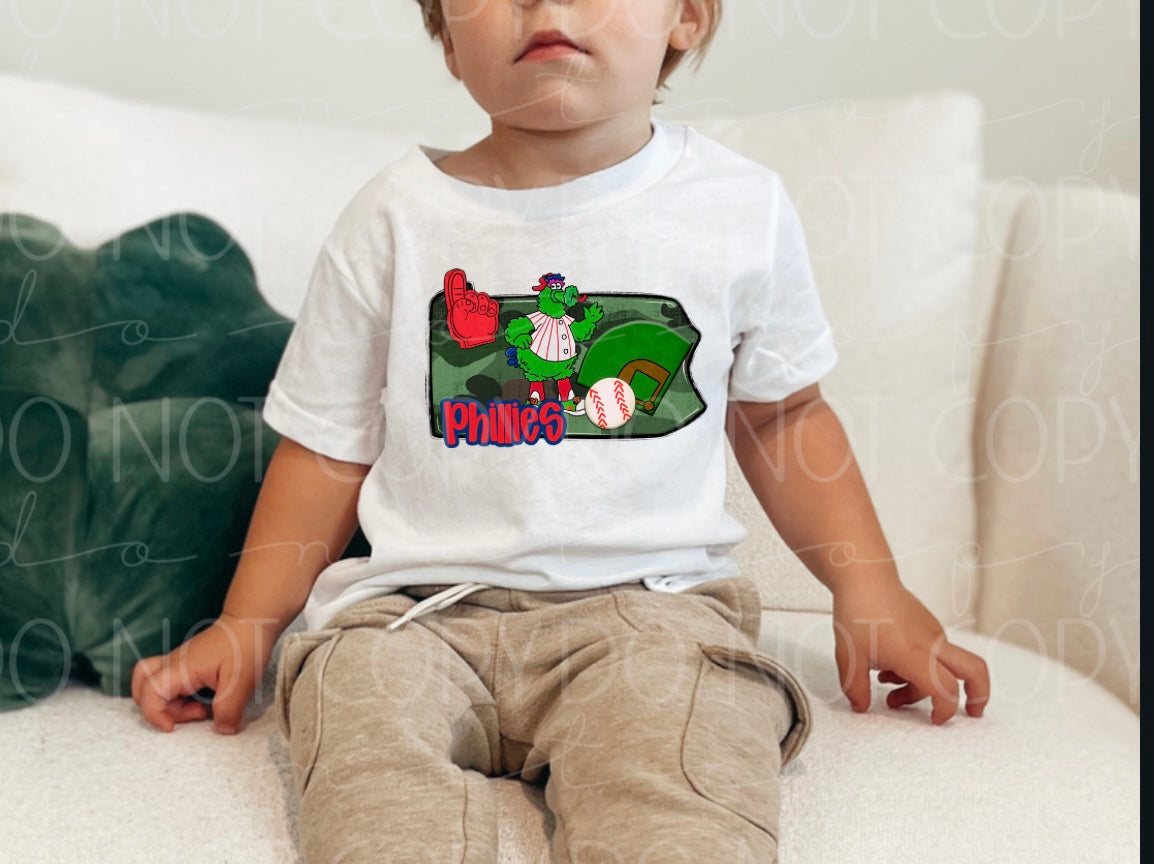 Phanatic Camo Phillies Tee